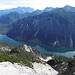 Blick etwas unterhalb des Südgipfels der Soldatenköpfe