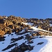 Meist gut begehbare Schneerinnen und -rampen
