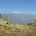 Panorama verso il Monte Rosa dalla bocchetta