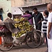 Bananenverkauf in Kathmandu.