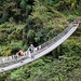 Am ersten Trekking-Tag: eine der ersten von vielen Brücken im Langtang-Tal.