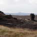 Karge von Vulkanismus geprägte Landschaft.