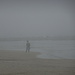 Nebel am Strand von Tamarissière
