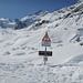 il cartello con l'indicazione dove arrivava il ghiacciaio nel 2000 e quanto si è ritirato dal 1900
