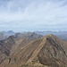Panorama dalla vetta. Vista nord