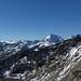 Die Lyfispitze ist ein großartiger Aussichtspunkt: die Höchsten der Ostalpen liegen vor mir. Nur König Ortler und der Monte Zebru sind von der Plaltenspitze verdeckt.