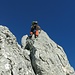 Erkletterung eines Zacken 