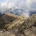 Monte Torto - Blick entlang des markanten Grats, der etwa nordostwärts vom Gipfel verläuft (Crête de Monte Torto). 