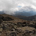 Monte Torto - Düsterer Ausblick am Gipfel in etwa südliche/südwestliche Richtung. 