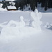 Schneeskulpturen 