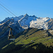 die Luftseilbahn zum Hohen Kasten