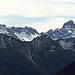 schönste Aussicht von der Bützelhütte aus, Blickrichtung Brandnertal, Zimba, Schillerkopf