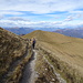 vor uns "Gipfel" Nr. 2 - Cima della Piancaccia 1610 m 