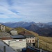Rast beendet, der Abstieg nach Mendrisio kann beginnen: Blick Richtung Lago di Como