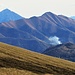 Anche sulle montagne del Triangolo Lariano vi sono incendi.