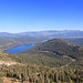 The view from Mount Judah: Donner Lake and the Carson Range