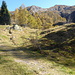 salendo verso il rifugio Grassi
