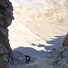 Schuttrinne vom Passo delle Terre Nere