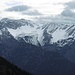 Blick zu den höchsten Gipfeln der Ammergauer Alpen