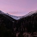 Morgenrot über der Alp Chaschanella