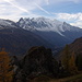 Der Mont Blanc bleibt so gut wie die gesamte Tour über im Blickfeld.