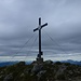 Entlohn für die Mühen mit einem schönen Gipfelkreuz