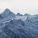 Die drei bestiegenen Gipfel am 04.11.17 vom Niederen Gernkogel aus fotografiert.