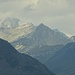 Blick gen Hochgall beim Ausklang auf der Moseralm.