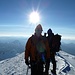 Auf dem Gipfel des Mont Blancs