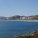 Rückblick auf Faliraki, in der Hauptsaison dürfte hier Mallorca-ähnliche Ballermann-Atmosphäre herrschen, im April aber nicht.