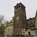 La massicciatorre campanaria del duomo di Sant'Eusebio.