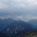 Starke Regenfälle über Reutte,nichts wie runter,gleich wird es ungemütlich