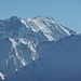Zwei Gipfel im Zoom, die ich 2008 an einem Augusttag zusammen mit dem Schrammacher bestieg.<br />(den Sagzahn nahm ich nicht als Gipfel wahr)