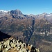 Vista sul Monte Leone e le cime dell'Alpe Veglia