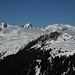 View towards the Davos Parsenn ski area.