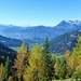 Ankogel, Großglockner, Wiesbachhorn und Hochkönig sind schon jetzt sichtbar