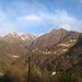 Panoramica da Cervatto 1022 mt . Monte Tracciora 1857 mt ??
