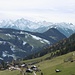 Blick beim Aufstieg Richtung Karwendel