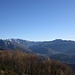 vista dalla sterrata lungo il versante orientale del monte Ferraro