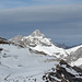 Am Gipfel, Blick zur Pointe Percée (2750m).