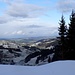 Im Novemberschnee geht's gegen Ober Badegg und Luthern Bad hinunter.