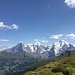 Sicht auf Eiger, Mönch % Jungfrau