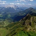 rechts unten Moraker Gipfel,darüber Spielberghorn,links Leoganger Steinberge