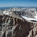 View south from Mt. Whitney, with Mt. Muir 4'272.7m (second in front, hard to recognise).