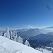 Blick zu den Berchtesgadener Alpen