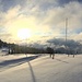 Panorama bei der Furggelenhütte um 16.00 Uhr.