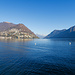 Der See von Lugano Paradiso aus gesehen