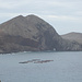 Gipfel in Sicht, mit Loch rechts (portugiesisch "Furado", der Durchlöcherte)