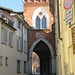 L'ingresso al castello da Corso Repubblica.