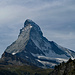 Das Matterhorn, so gesehen von Zermatt.